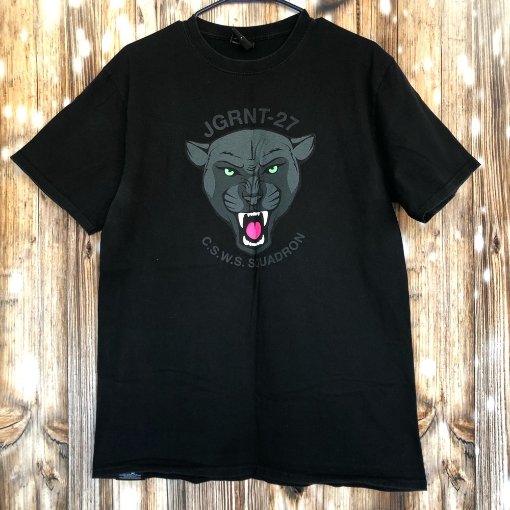 Jugrnaut C.S.W.S Squadron Black Panther Graphic Tee